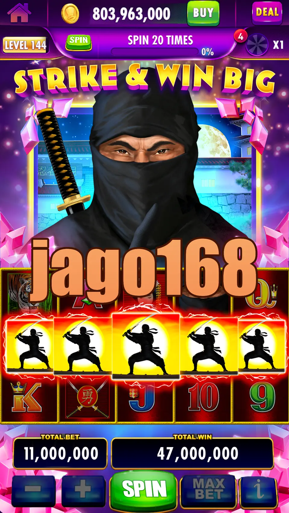jago168 Tangkapan Layar - APK Resmi